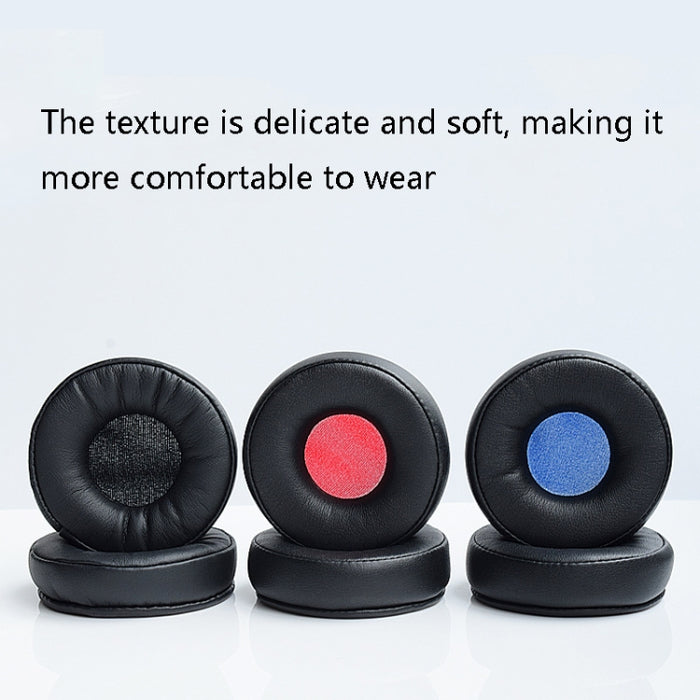 1 par de fundas de esponja para auriculares Funda de cuero para auriculares Jabra Revo Wireless