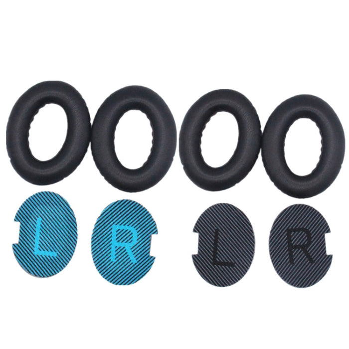 2 uds. Orejeras con cubierta de esponja para auriculares Bose QC25 / QC15 / QC2 / QC35 / AE2i