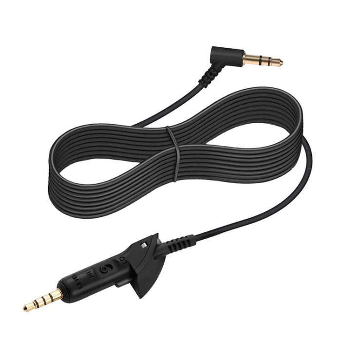 Cable de audio de repuesto de 3 piezas de 3,5 mm a 3,5 mm para Bose QC15 / QC2