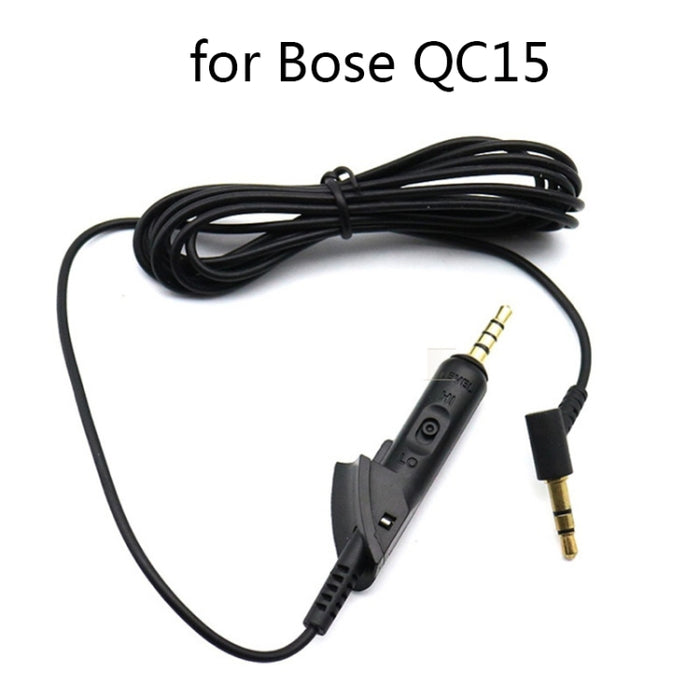 Cable de audio de repuesto de 3 piezas de 3,5 mm a 3,5 mm para Bose QC15 / QC2