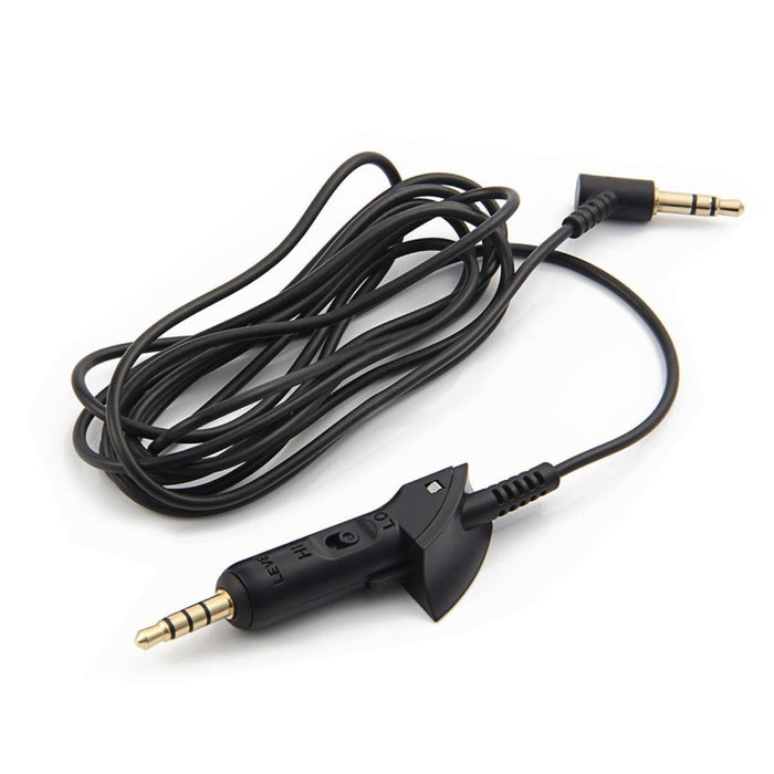 Cable de audio de repuesto de 3 piezas de 3,5 mm a 3,5 mm para Bose QC15 / QC2