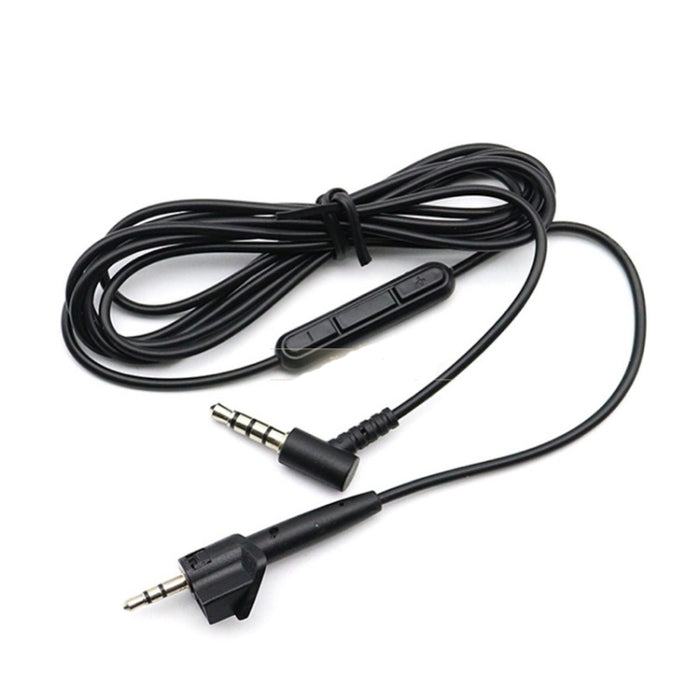 2 cables de audio de repuesto de 3,5 mm a 2,5 mm con micrófono para Bose AE2/AE2i.