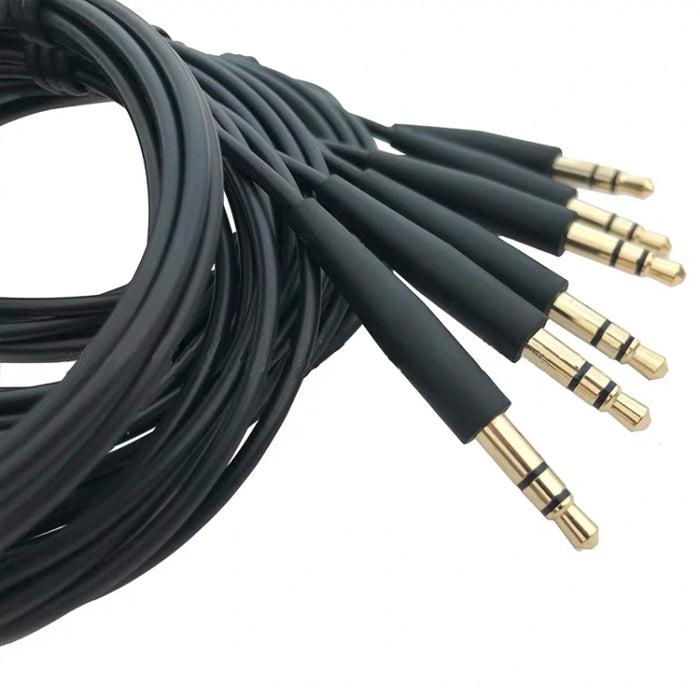 2 cables de audio de 3,5 mm a 2,5 mm para Bose QC25 / QC35 / Soundtrue / SoundLink / OE2