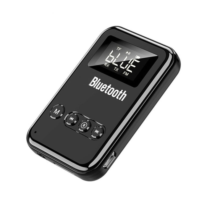 Transmisor receptor Bluetooth 5,0 2 en 1 adaptador ordenador altavoz coche FM