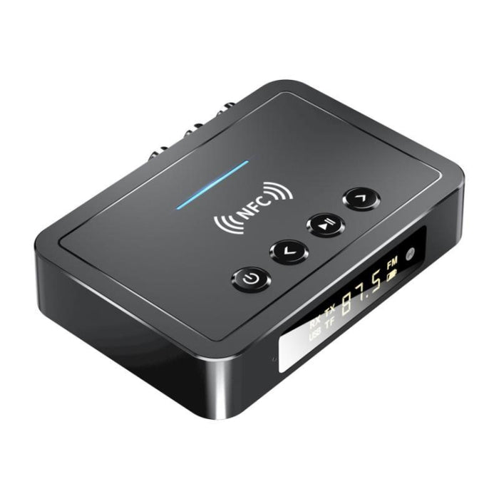 Receptor y transmisor M6 NFC Bluetooth 5.0 y adaptador FM 3 en 1