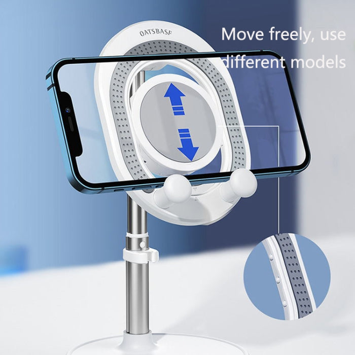 OATSBASF Live Telescopic Desktop Radiator Soporte portátil compacto para teléfono con refrigeración, estándar: