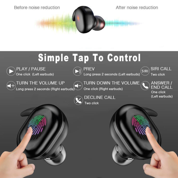 Y30 Auricular inalámbrico Bluetooth 5.0 Mini auricular en la oreja