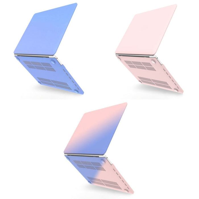 Estuche protector de plástico para computadora portátil estilo crema