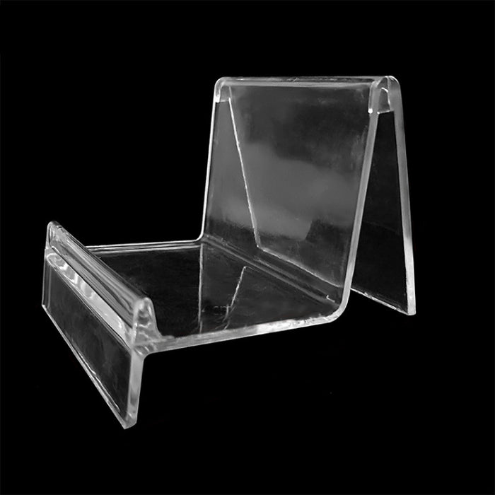 10 PCS Engrosado Soporte de billetera transparente Soporte de exhibición de máscara de teléfono de plástico Soporte de exhibición de mostrador, Especificación:
