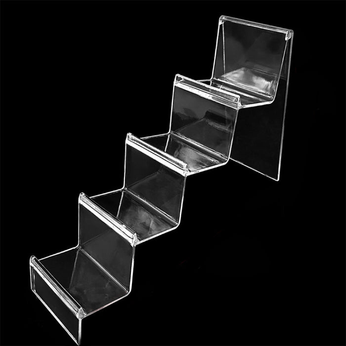 10 PCS Engrosado Soporte de billetera transparente Soporte de exhibición de máscara de teléfono de plástico Soporte de exhibición de mostrador, Especificación: