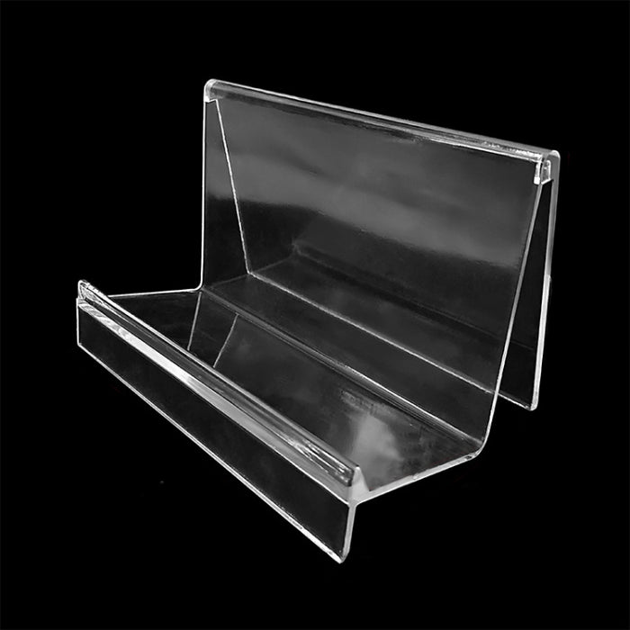 10 PCS Engrosado Soporte de billetera transparente Soporte de exhibición de máscara de teléfono de plástico Soporte de exhibición de mostrador, Especificación: