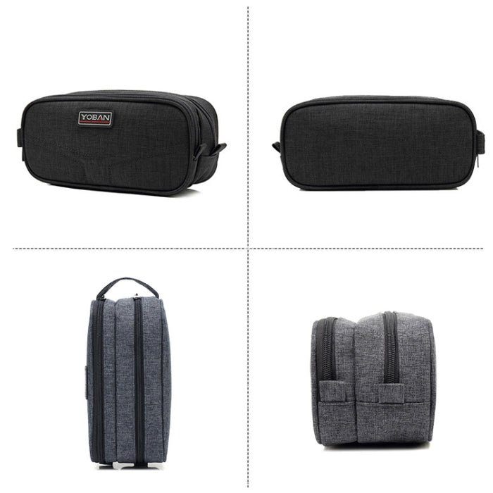 YOBAN Y-1054 accesorios digitales de viaje bolsa de almacenamiento multifunción impermeable Cable de datos cargador lector de tarjetas paquete de acabado