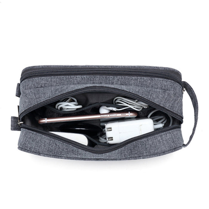 YOBAN Y-1054 accesorios digitales de viaje bolsa de almacenamiento multifunción impermeable Cable de datos cargador lector de tarjetas paquete de acabado