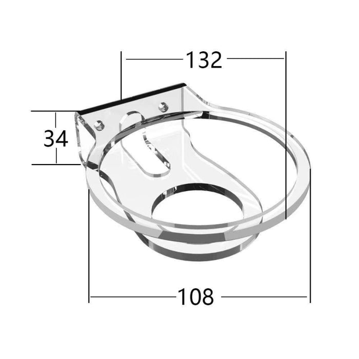 JP02Y Soporte acrílico de pared/escritorio para Apple HomePod Mini
