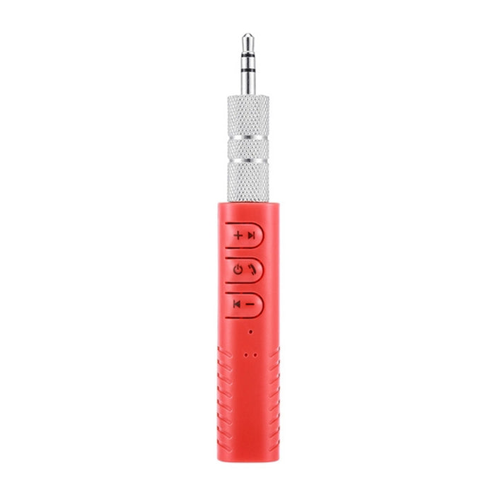 Receptor de audio Bluetooth Lavalier de 3,5 mm con adaptador de metal