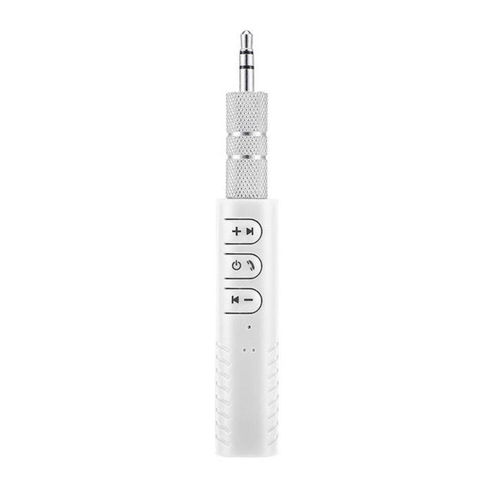 Receptor de audio Bluetooth Lavalier de 3,5 mm con adaptador de metal