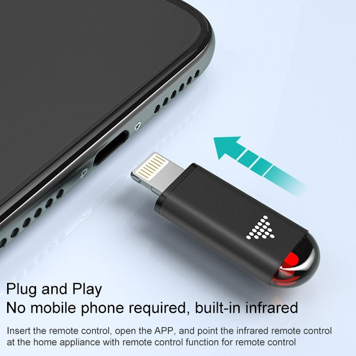R09 Teléfono móvil Control remoto inteligente Control remoto por infrarrojos para teléfono móvil, Interfaz: