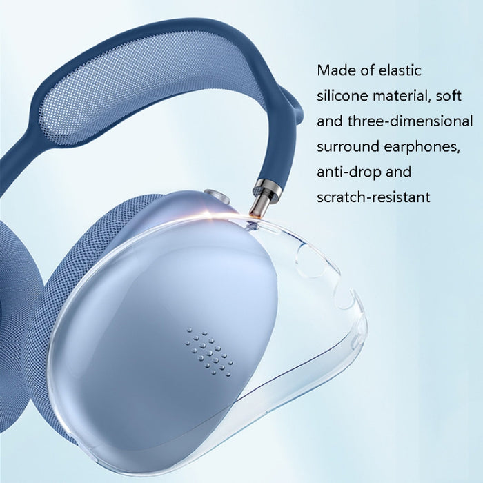 Estuche protector de auriculares de silicona antiarañazos de cobertura completa de Oatsbasf para AirPods Max