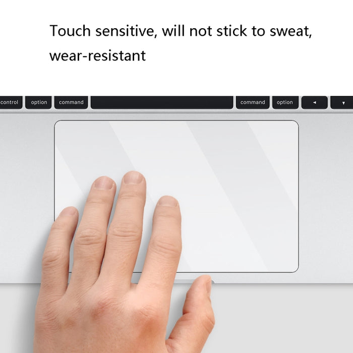 Laptop Touchpad Film a prueba de polvo transparente Frosted Touchpad película protectora para MacBook