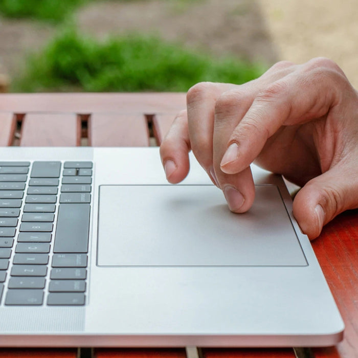Laptop Touchpad Film a prueba de polvo transparente Frosted Touchpad película protectora para MacBook