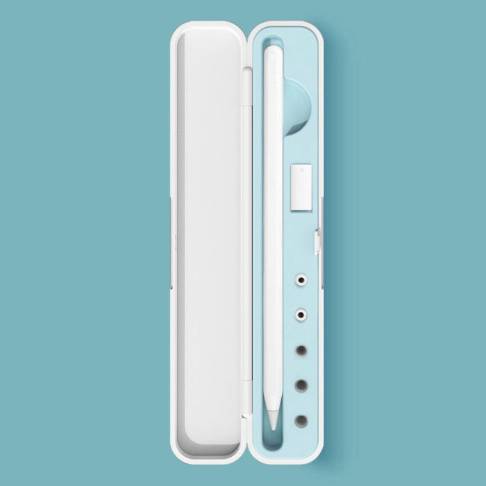 Caja de almacenamiento de protección de aguja de silicona para Apple Pencil 1/2, especificación: