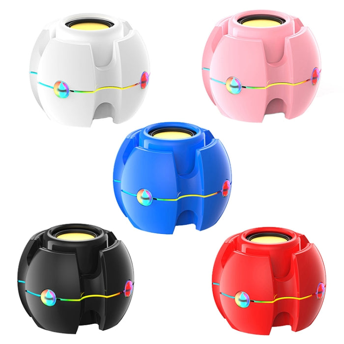 Efecto de luz RGB Gyro Shape Wireless Bluetooth Audio