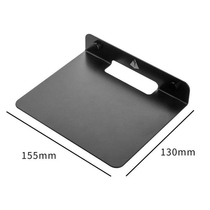 Soporte de metal de almacenamiento de pared universal para altavoz Bluetooth, tamaño: 15,5 x 13 x 3 cm