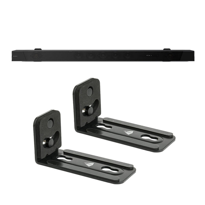 Soporte de pared universal Soporte de almacenamiento antideslizante para altavoz de tira larga
