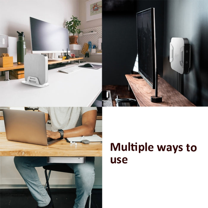 Soporte multifunción para tableta, enrutador, escritorio, soporte de almacenamiento de pared para Mac Mini