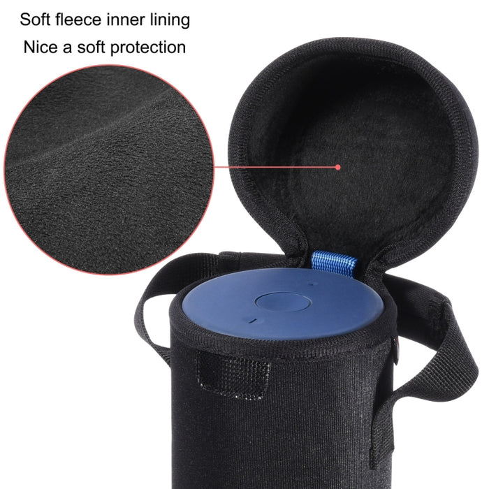 Bolsa de altavoz de neopreno Cubierta protectora de forro de terciopelo portátil