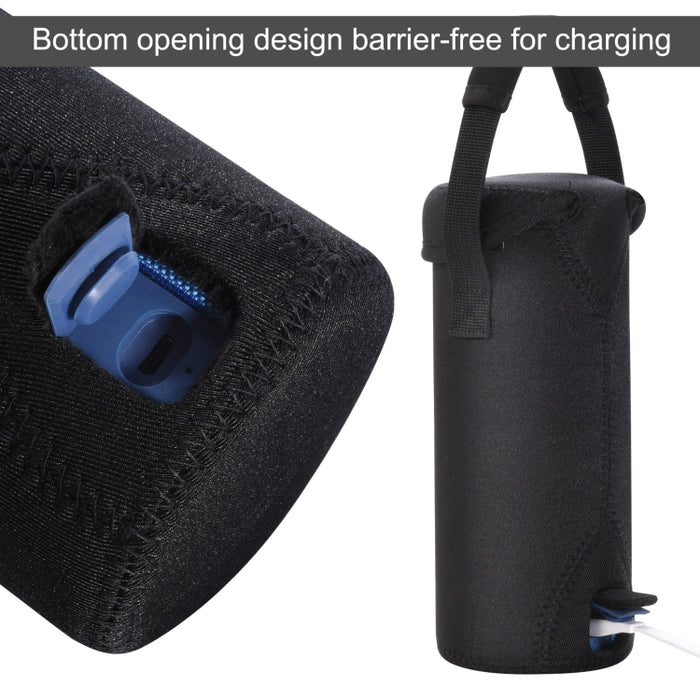 Bolsa de altavoz de neopreno Cubierta protectora de forro de terciopelo portátil