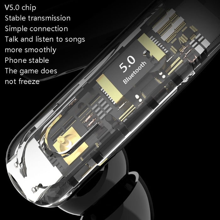 YX18 Bluetooth 5.1 Earhook Business Sport Auriculares de una sola oreja