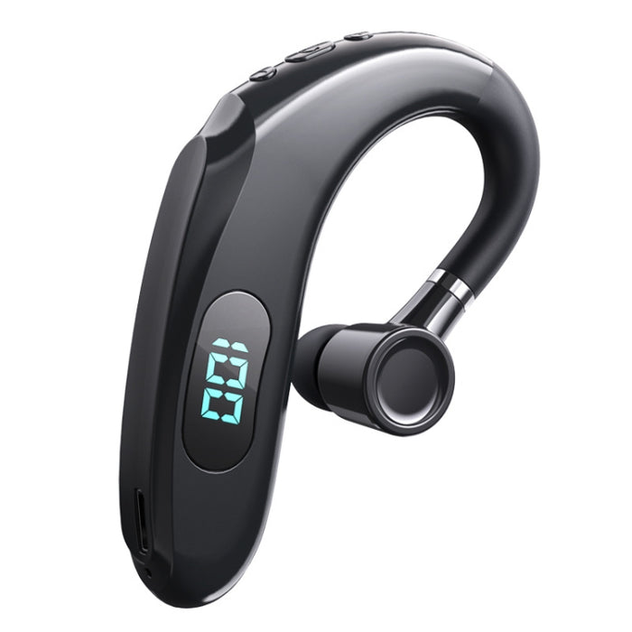 Q20 Bluetooth 5.2 Negocios Pantalla digital Deportes Gancho para la oreja Auricular estéreo