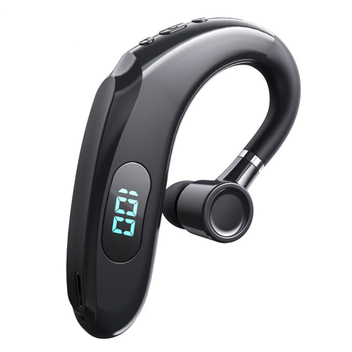 Q20 Bluetooth 5.2 Negocios Pantalla digital Deportes Gancho para la oreja Auricular estéreo