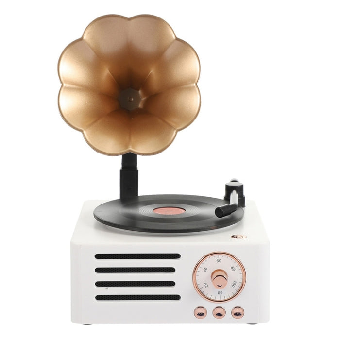 T15 Petunia Retro tocadiscos de vinilo inalámbrico multifunción Mini Bluetooth Audio