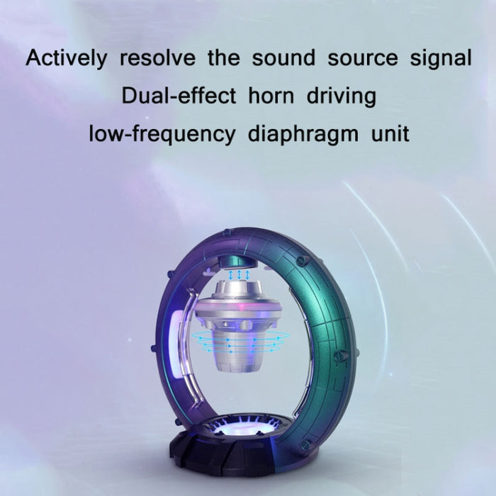Artes de la nave espacial del espacio del altavoz de Bluetooth de la levitación magnética, enchufe de los E.E.U.U.