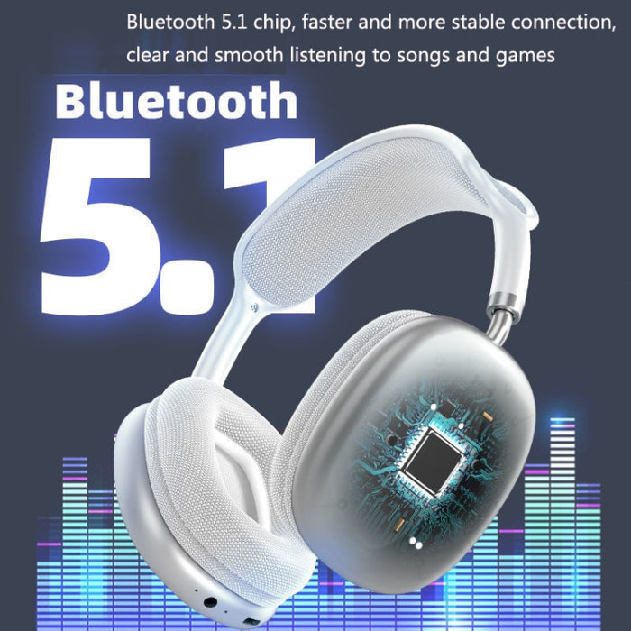 P9 Bluetooth 5.1 Subwoofer Auricular inalámbrico Compatible con tarjeta AUX / TF