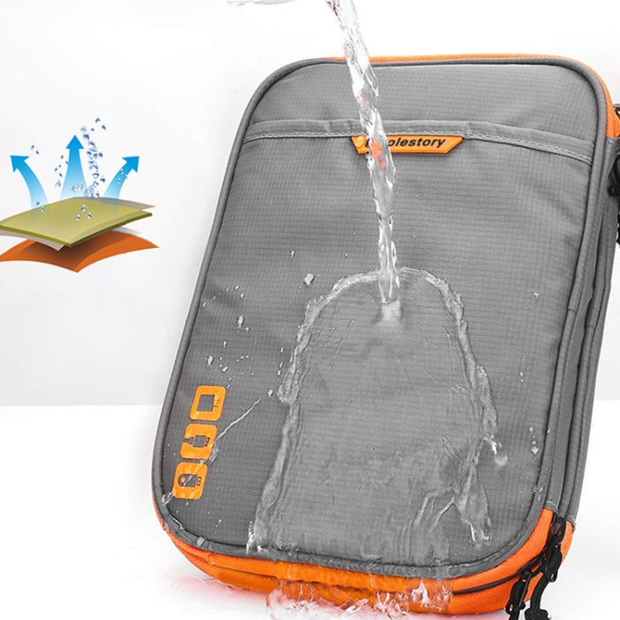 Bolsa de almacenamiento digital de viaje multifuncional MapleStory, tamaño: