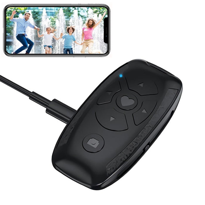 Control remoto de video Selfie Bluetooth multifuncional con forma de llave de coche S86
