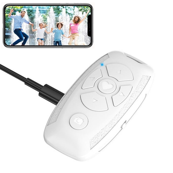 Control remoto de video Selfie Bluetooth multifuncional con forma de llave de coche S86