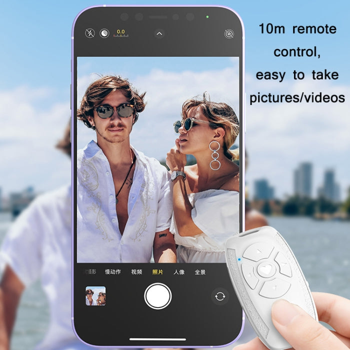 Control remoto de video Selfie Bluetooth multifuncional con forma de llave de coche S86