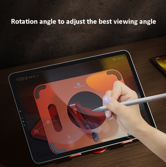 Boneruy L04mini 360 grados de rotación de aleación de aluminio Tablet Laptop Holder