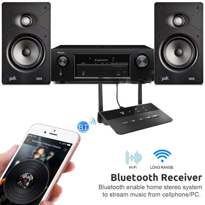 MB2 CSR Adaptador de audio inalámbrico Bluetooth 5.0 Receptor y transmisor
