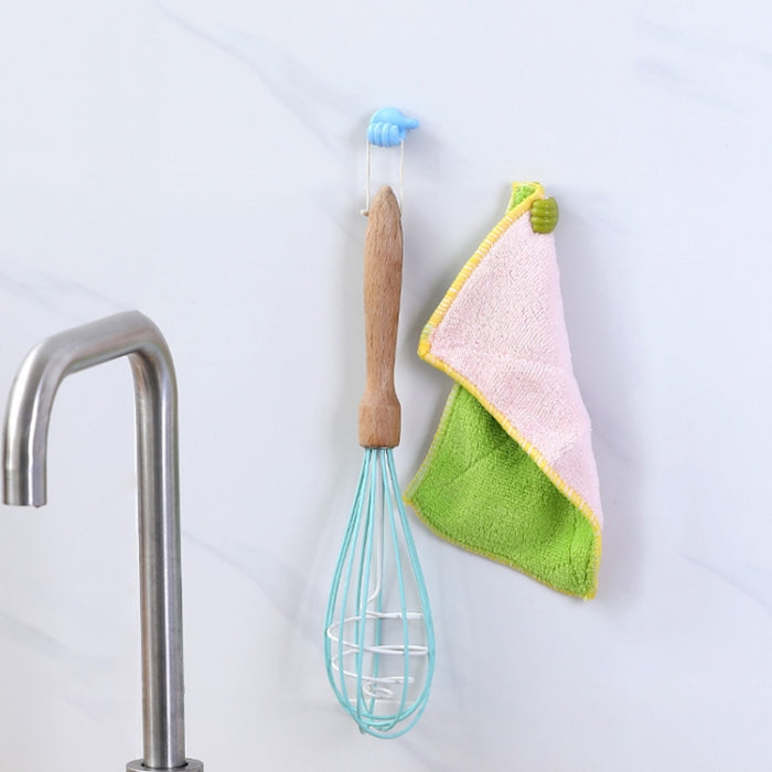 10 PCS Soporte práctico Organizador de cables Clip de conveniencia para el hogar