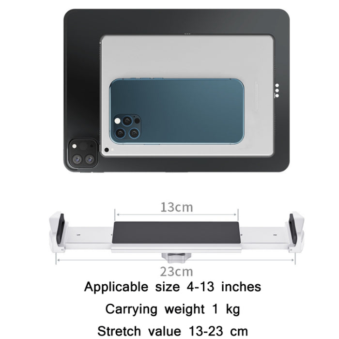P60 soporte plegable de escritorio para teléfono móvil para teléfono móvil/tableta de 4-13 pulgadas