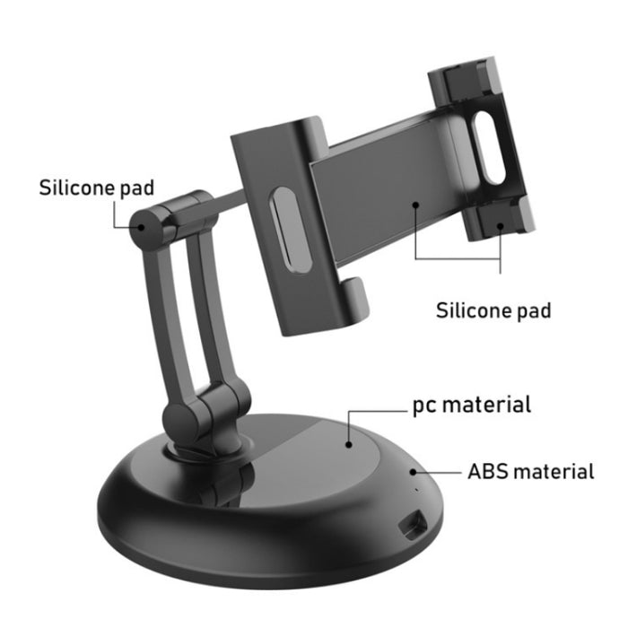 Soporte plegable de escritorio PB-45S, para teléfono móvil/tableta de 5-12,9 pulgadas