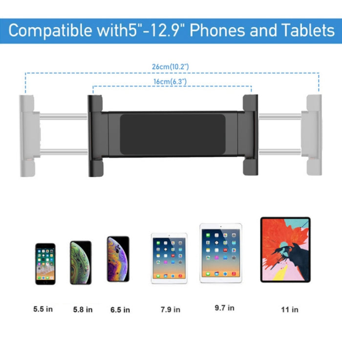 Soporte plegable de escritorio PB-45S, para teléfono móvil/tableta de 5-12,9 pulgadas