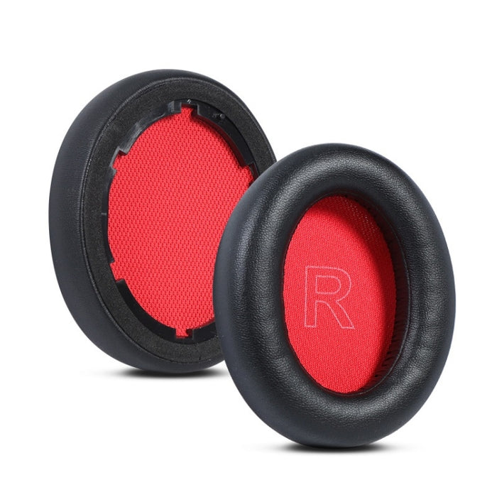 1 par de cubiertas de auriculares de esponja de cuero proteico para Anker Soundcore Life