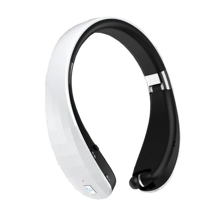 Auricular Bluetooth plegable telescópico montado en el cuello