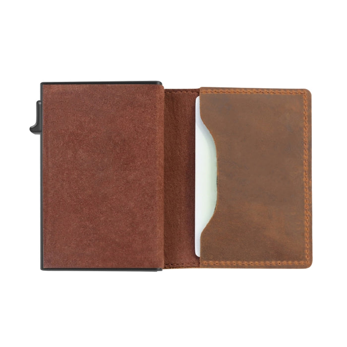 Cartera de posicionamiento antirrobo para hombre, tarjetero, Mini carteras para Airtag